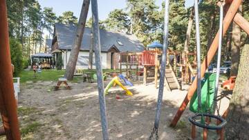 Фото номера Семейные апартаменты с 2 спальнями Дома для отпуска Nasza Chata - 4 minuty od plaży г. Поберово 37