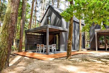 Фото номера Таунхаус с 2 спальнями Дома для отпуска Baltic Lodge г. Поберово 18