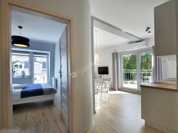 Фото номера Апартаменты с видом на бассейн Апартаменты Baltic Apartament г. Поберово 74