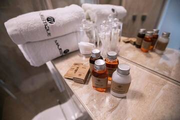 Фото номера Апартаменты Делюкс Комплексы для отдыха с коттеджами/бунгало Majestique г. Поберово 24